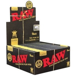 Raw Black King Size Slim -...