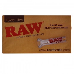 Raw Glass Tips Flat - 1 Und.