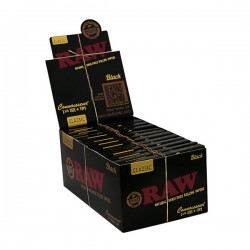 Raw Black Connoisseur 1 ¼ -...