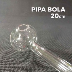 Pipa Cristal Básica 20cm...