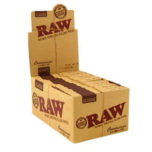 Raw Connoisseur 1¼ Classic - 24/Display