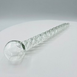 Pipa Espiral Bola Cristal 20cm