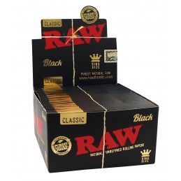 Raw Black King Size -...
