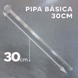 Pipa Cristal Básica 30cm