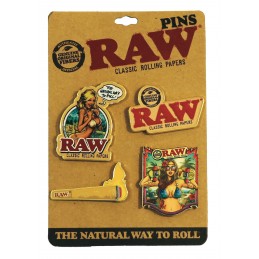 Raw Pins 4 Diseños