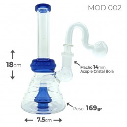 Bong Percolador Oiler 18cm...