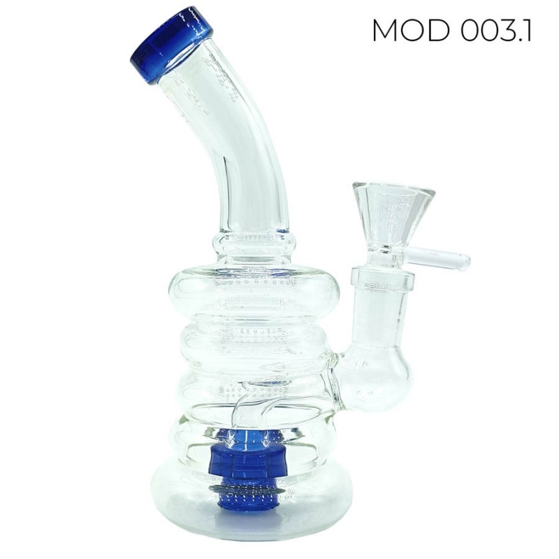 Bong Percolador Bubbler 16cm Mod003.1