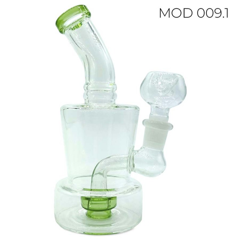 Bong Percolador Bubbler 16.5cm Mod009.1