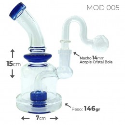 Bong Percolador Oiler 15cm...