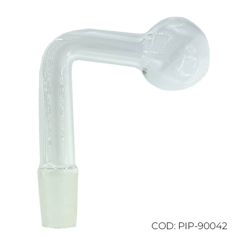 Acople Cristal Bola Recto (Macho 14mm)