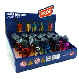 Mechero Prof Clap Anodized Blue DL20