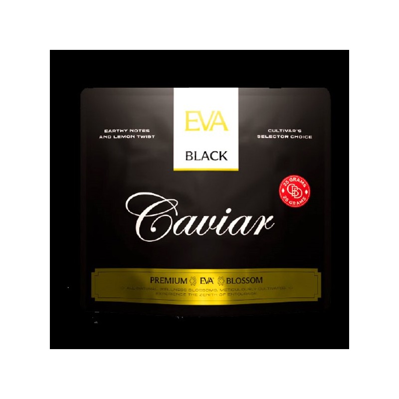 Flor de CBD Small buds 25gr Black Caviar. Eva