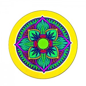 Grinder Aluminio Herbs Mosaico 63mm/4 Partes