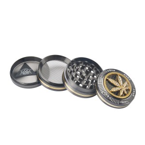 Grinder Bling Leaf Champ High 50mm