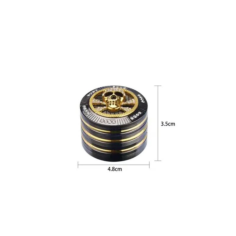 Grinder Bling Skull Champ High 50mm