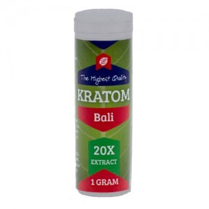 Kratom Red Bali 20X Extracto. 1gr