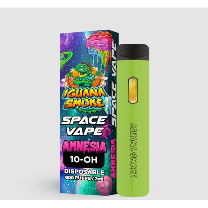 Vaper 10-OH 90% Space Vape Amnesia. Iguana Smoke