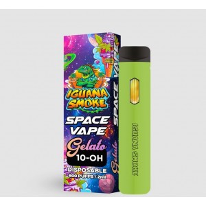 Vaper 10-OH 90% Space Vape Gelato. Iguana Smoke