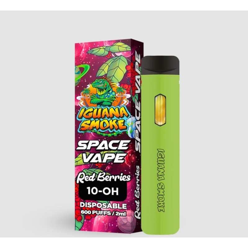Vaper 10-OH 90% Red Berries. Iguana Smoke