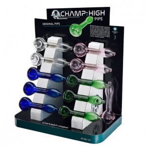Pipa Original Champ High 11cm Brosilicato Cristal/12Unid