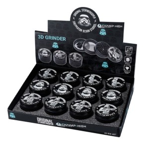 Grinder Stormtrooper 3D Champ High/ Display 12 Unidades