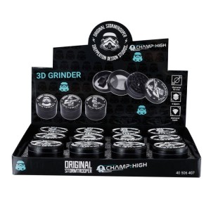 Grinder Stormtrooper 3D Champ High/ Display 12 Unidades