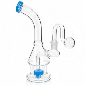 Bong Reactor con Percolador. 20 cm