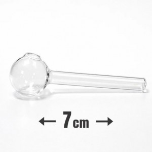 Pipa de Cristal Básica 7 cm