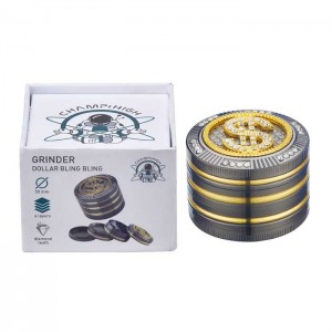 Grinder Bling Dollar Champ High 50mm