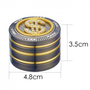 Grinder Bling Dollar Champ High 50mm