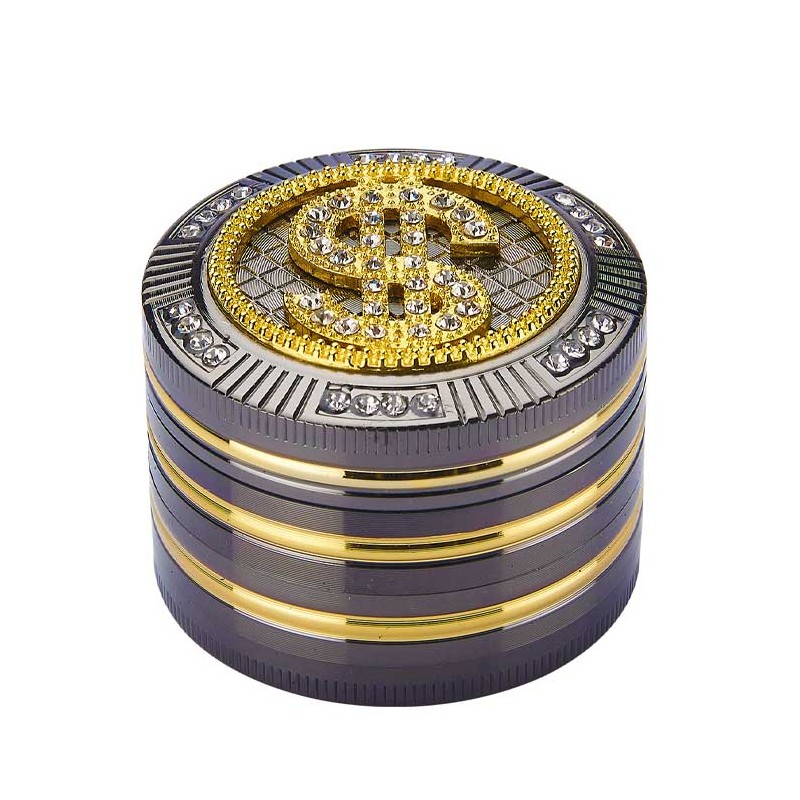 Grinder Bling Dollar Champ High 50mm