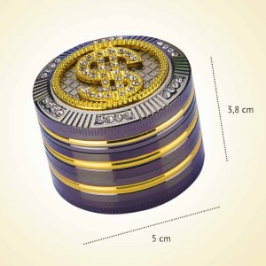 Grinder Bling Dollar Champ High 50mm