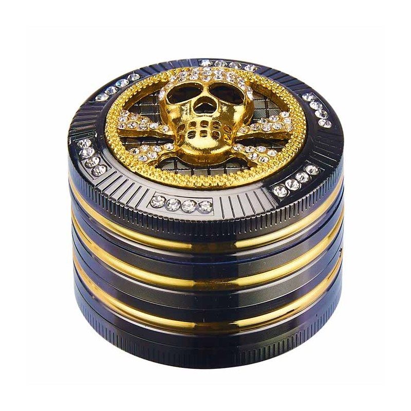 Grinder Bling Skull Champ High 50mm