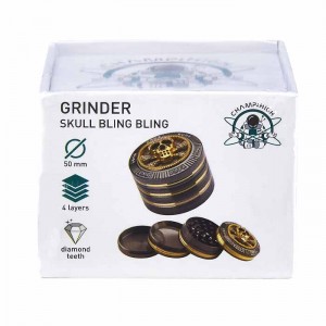 Grinder Bling Skull Champ High 50mm