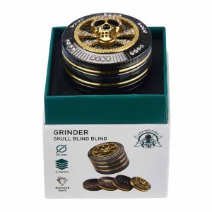 Grinder Bling Skull Champ High 50mm