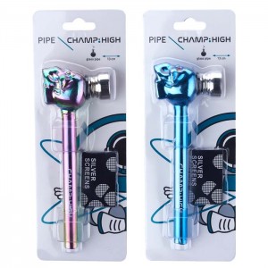 Pipa Rainbow Skull Champ High/12 Unidades