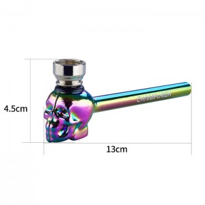 Pipa Rainbow Skull Champ High/12 Unidades