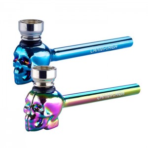 Pipa Rainbow Skull Champ High/12 Unidades