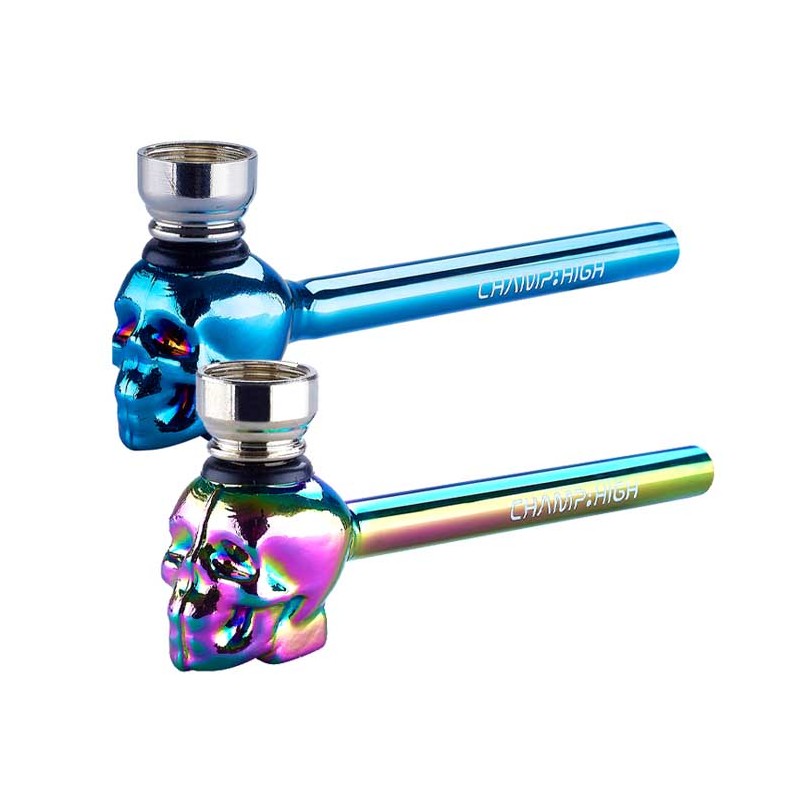 Pipa Rainbow Skull Champ High/12 Unidades